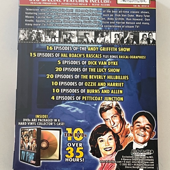 TV Time Comedy - 10 DVD Set (DVD, 2004, 10-Disc Set). - Picture 4 of 5